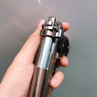BẬT LỬA KHÈ HÌNH SÚNG M92 (SIZE: 11CM) - (XÀI GAS)