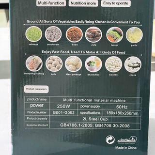 Máy xay đa năng 2L (Kiện 20 cái) Sỉ  : 110,000 Lẻ : 120,800