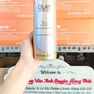Sữa tắm olay B3 phiên bản Thái Lan