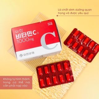 Viên uống vitamin C 1000mg Yuhan Hàn Quốc 100vien giá sỉ
