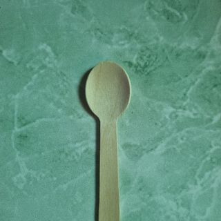 Muỗng gỗ dùng 1 lần 10cm đầu tròn (gói 100 cái) dùng để ăn xôi, ăn kem...