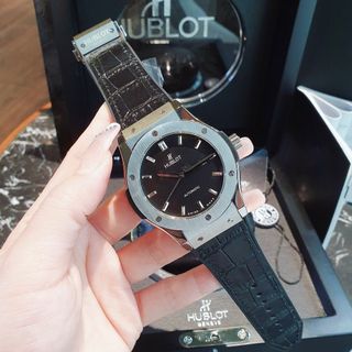 ĐỒNG HỒ CƠ NAM CAO CẤP HUB NIỀNG TRƠN SILVER