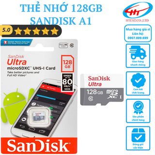 Thẻ nhớ MicroSDXC Sandisk A1 128GB giá sỉ