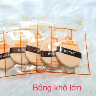 Bông Phấn Honey Dùng Cho Phấn Phủ Hoặc Phấn Nén