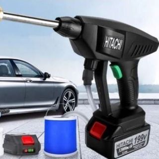 BỘ RỬA XE ÁP LỰC CAO 199V 1 PIN SẠC ( HỘP NHỰA )