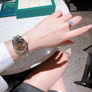 ĐỒNG HỒ CẶP RÔ.LEX CƠ CAO CẤP DEMI TRƠN