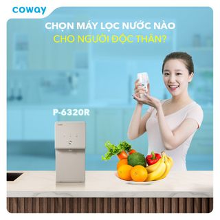 Máy lọc nước Coway P-6320R (Cinnamon)-5L