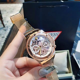 ĐỒNG HỒ NỮ CAO CẤP GUE.SS CAO SU TRONG