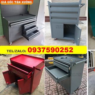 Tủ đồ nghề 5 ngăn khoá có bánh xe đẩy