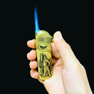 BẬT LỬA KHÈ KHÓA XOAY HÌNH QUAN CÔNG - (XÀI GAS)