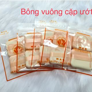 Bông phấn honey dùng cho phấn nước,kem nền,các dạng kem sệt