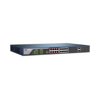 Switch Gigabit Full PoE 16 Cổng Hikvision DS-3E0518P-E