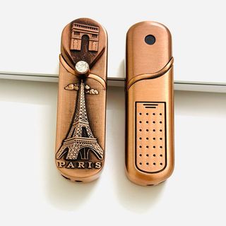 BẬT LỬA KHÈ KHÓA XOAY HÌNH THÁP EIFFEL - (XÀI GAS)