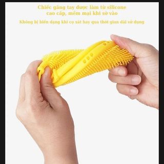 bàn chải silicon mềm mại