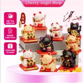 Mèo thần tài vẫy tay mini kêu gọi tài lộc may mắn cho gia chủ/ CÓ SỈ