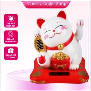 Mèo thần tài vẫy tay mini kêu gọi tài lộc may mắn cho gia chủ/ CÓ SỈ
