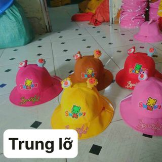 Mũ bucket trẻ em đủ mẫu gấu dâu CQ