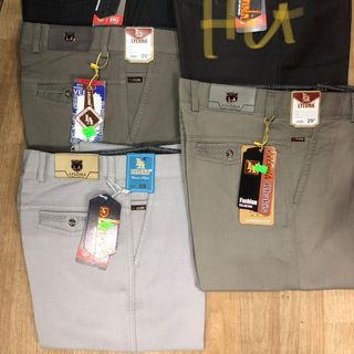 Quần kaki nam trung niên đẹp cao cấp ống suông vải dày hàng chuẩn