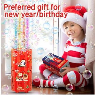 Máy Bắn Bong Bóng Bằng Xà Phòng, Máy tạo bong bóng pháo hoa 12 nòng siêu đẹp sử dụng pin/ có sỉ