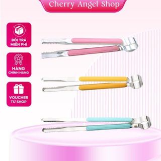 Kẹp gắp thức ăn đa năng màu sắc pastel bằng thép không gỉ an toàn cho sức khỏe/ có sỉ