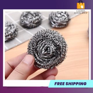 Gói combo 6 Miếng Cọ Nồi, Xoong Inox, rửa chén  - Miếng Bùi Nhùi Chà Xoong/ có sỉ