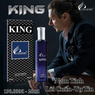 Nước hoa charm 20ml đủ mùi cam kết chính hãng