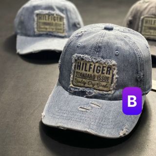 Nón kết hình vuông có chữ Hil figer CQ