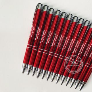 Quà Tặng Bút Bi Kim Loại Nhiều Màu Khắc Tên Doanh Nghiệp