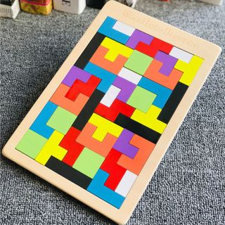Đồ chơi xếp hình bằng gỗ