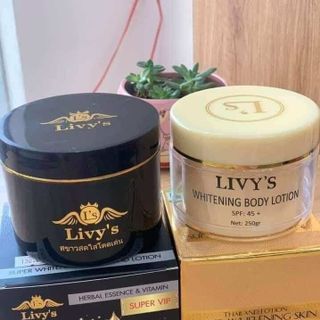 Kem Dưỡng Trắng Da Toàn Thân Livy's 250g