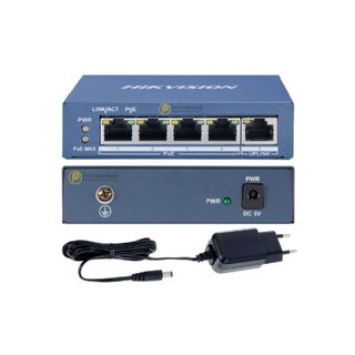 Switch Mạng Thông Minh 4 Cổng PoE HIKVISION DS-3E1105P-EI/M