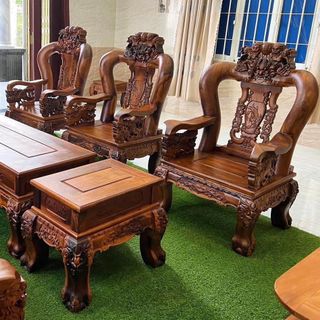 Bàn ghế tay 14, gồm 10 món