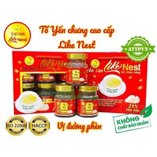 Yến sào Like Nest hop 6 hủ