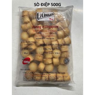 500g chả cá sò điệp Surimi Lichuan (Giao tphcm)