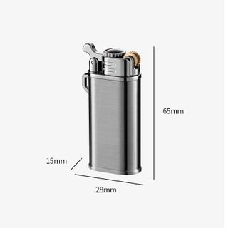 BẬT LỬA KHÈ GAS ĐÁ RÃNH TAY CHIEF CF220C LOGO MARLBORO - XÀI GAS