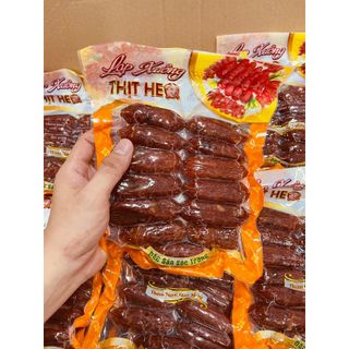 LẠP XƯỞNG HEO SẤY KHÔ TIÊU ĐEN 500g