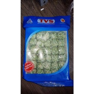 Chả cá viên tẩm cốm dẹp xanh 30 viên 370g (giao Tphcm)