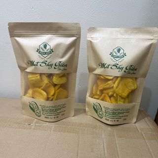Mít sấy túi zipp giấy kraft KLT 100g