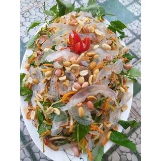 Sứa biển Quy Nhơn 1kg 2 bịch bên trong mỗi bịch là 200gr (giao Tphcm)