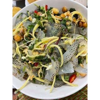 Sứa biển Quy Nhơn 1kg 2 bịch bên trong mỗi bịch là 200gr (giao Tphcm)