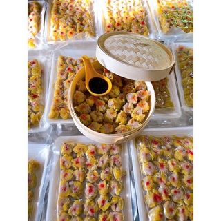 Xíu mại người hoa khay 20 viên 400g (giao hỏa tốc tphcm)