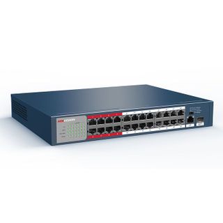 Switch Mạng Thông Minh 24 Cổng PoE HIKVISION DS-3E1326P-EI/M