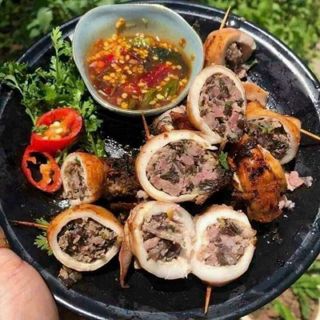 Mực Nhồi Thịt khay 300g (giao tphcm)
