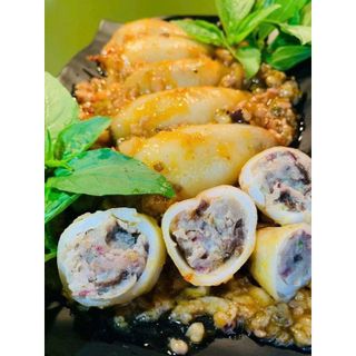 Mực Nhồi Thịt khay 300g (giao tphcm)