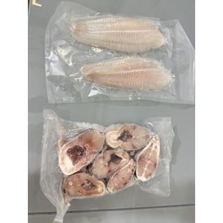 Cá basa làm sạch cắt khúc 1kg (giao tphcm)