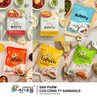 TÌM NPP/ ĐẠI LÝ SẢN PHẨM BÁNH GẠO HÀN QUỐC TOKBOKKI SANNADLE