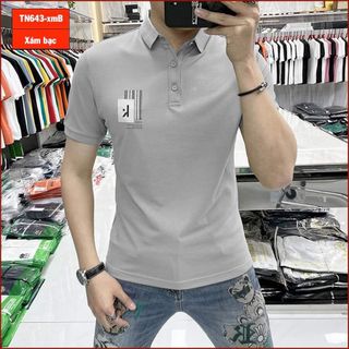 Áo polo nam kiểu dáng thời trang chất vải thun mát