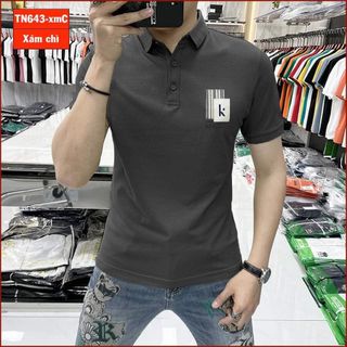 Áo polo nam kiểu dáng thời trang chất vải thun mát