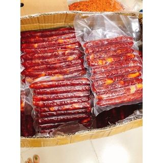 Lạp xưởng tôm trứng muối bịch 500g