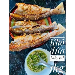 Khô Dứa nuôi baby 3 nắng khô ráo 1kg (giao tphcm)